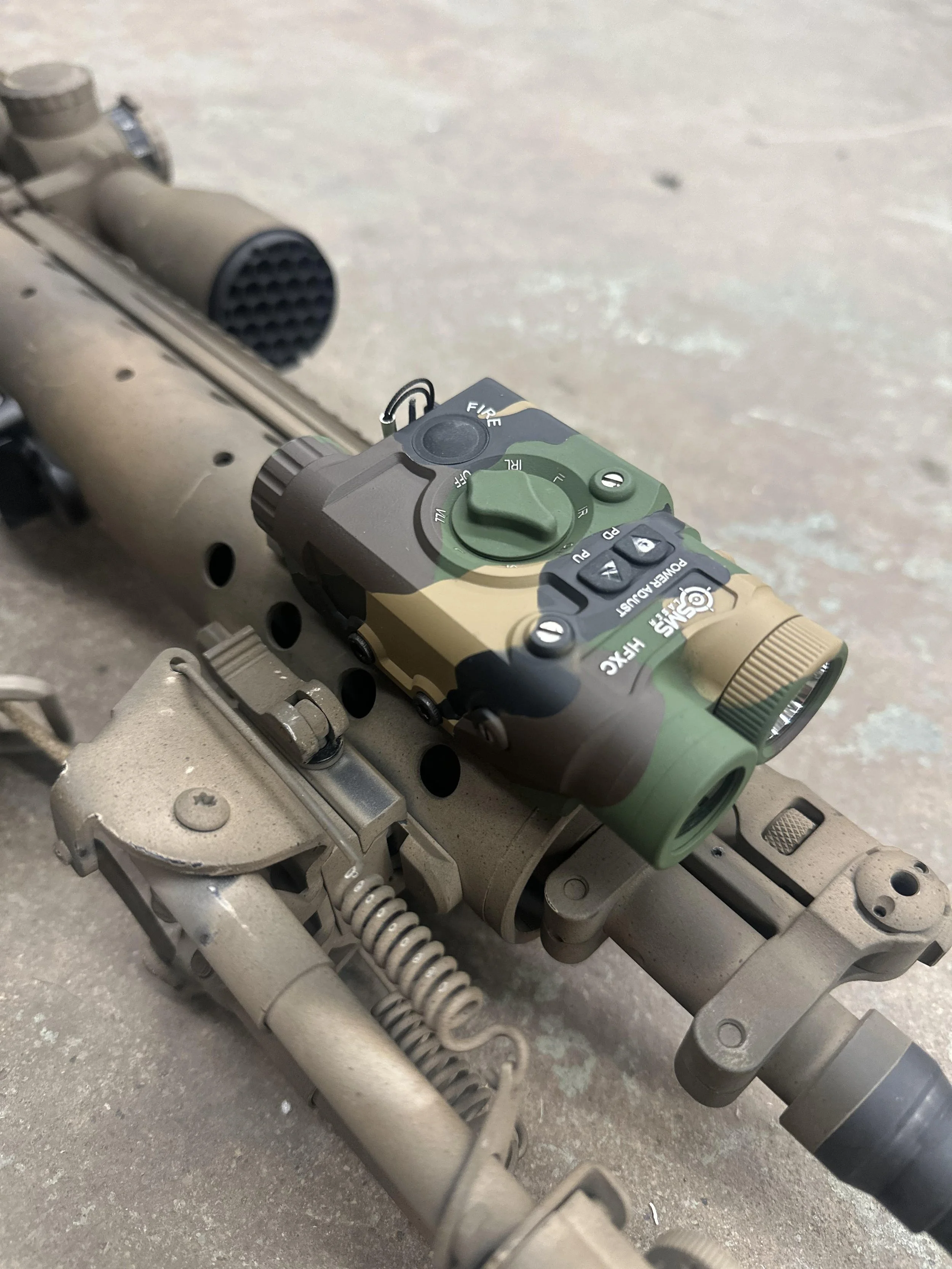 One Off Coating - SMSLaser HFXC - M81 Woodland Cerakote